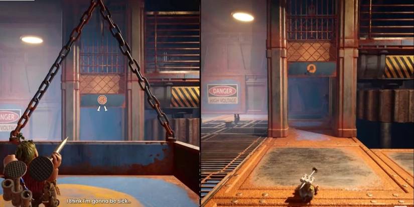 It Takes Two Nail Holding Door Mechanic