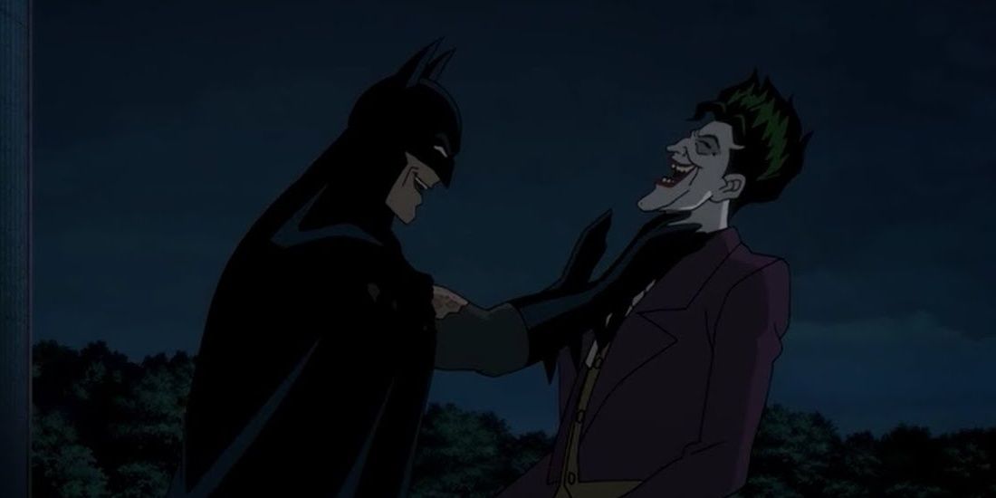 Batman and the Joker in Batman: The Killing Joke