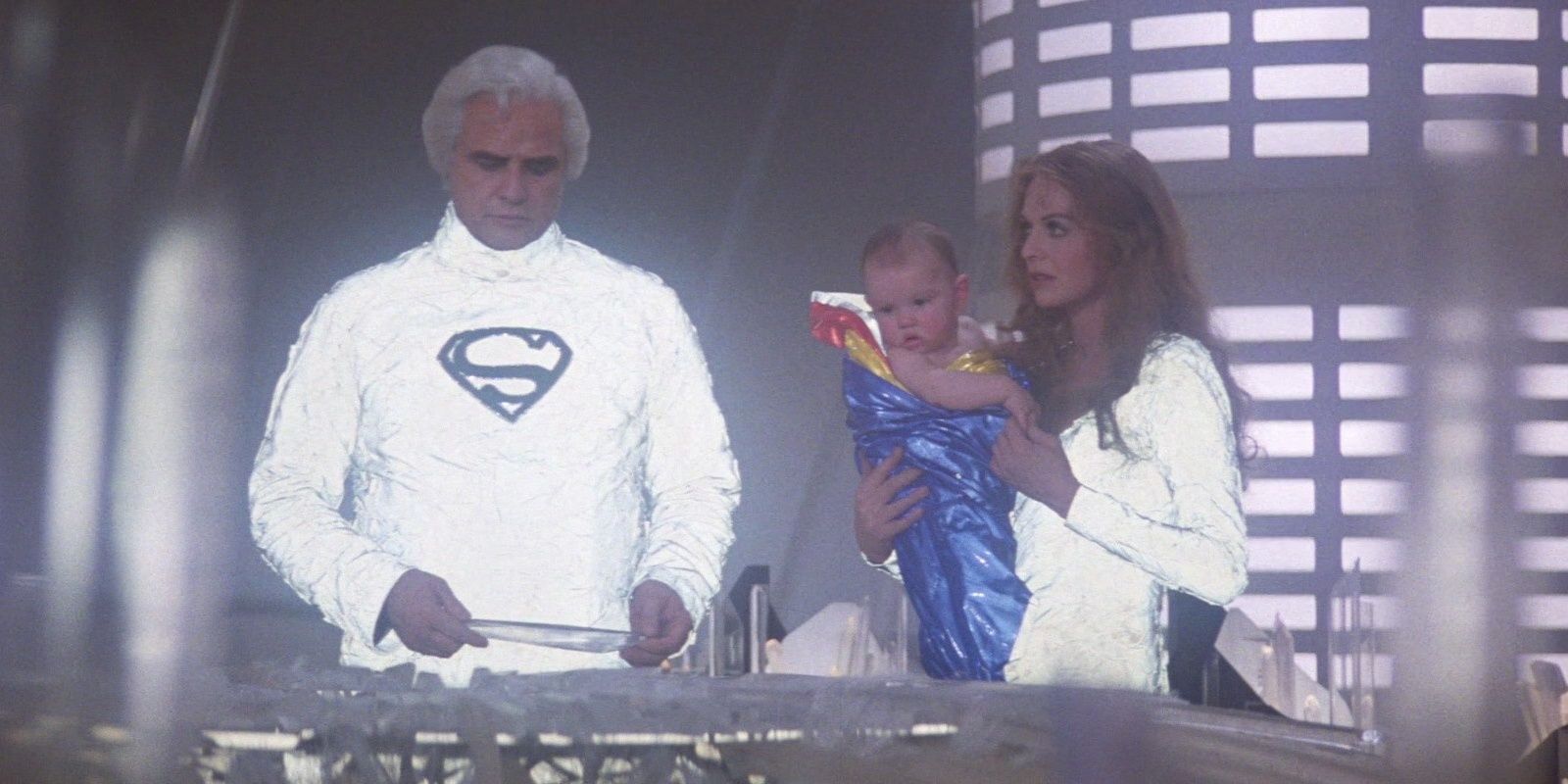 Jor-El and Lara in 1978's Superman