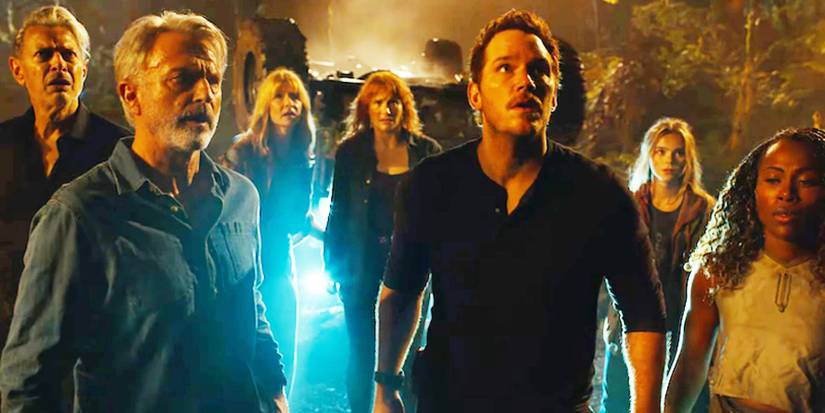Jurassic World Dominion Sam Neill Laura Dern Jeff Goldblum