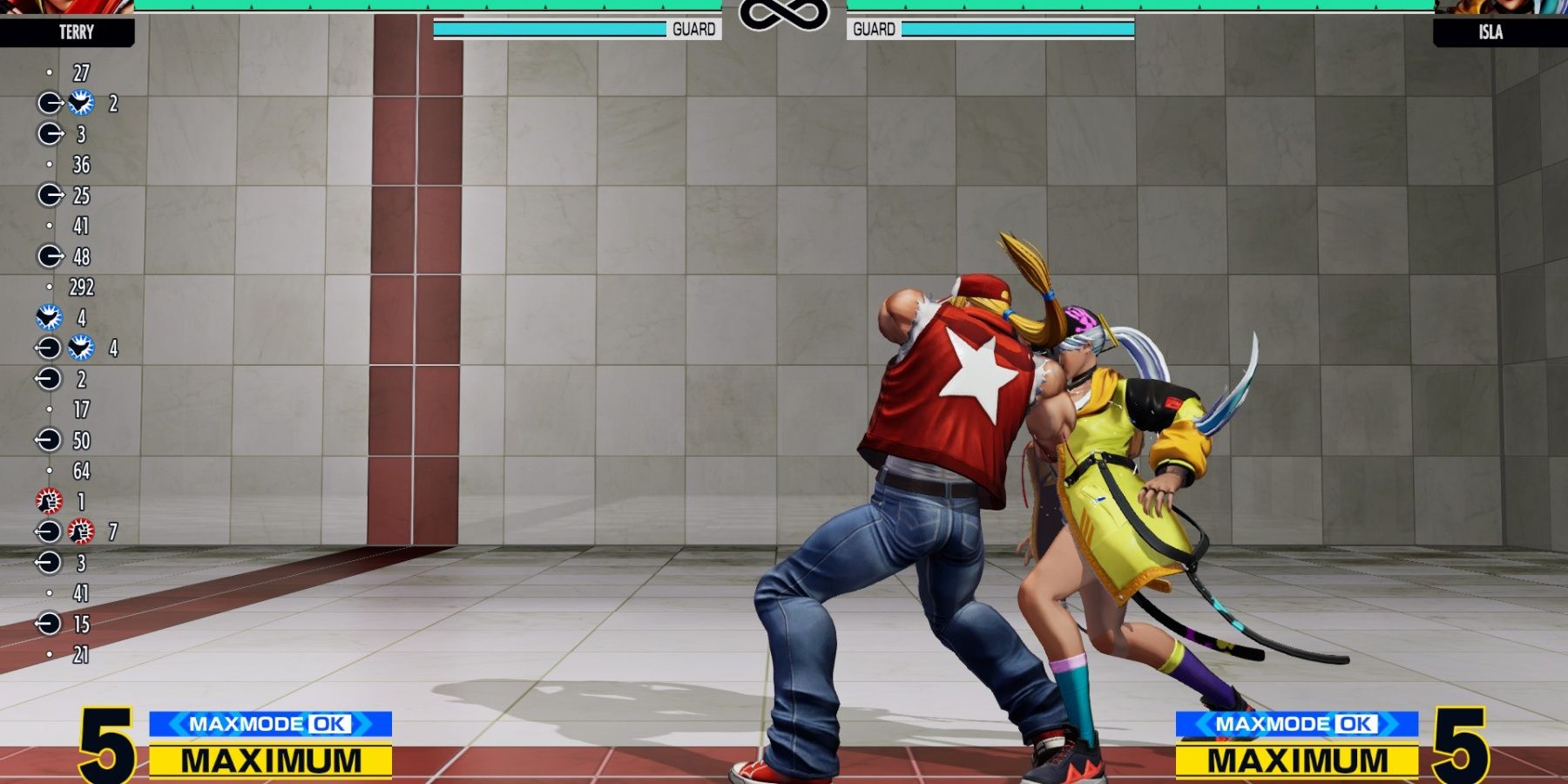 KOF Terry Back Throw Cropped