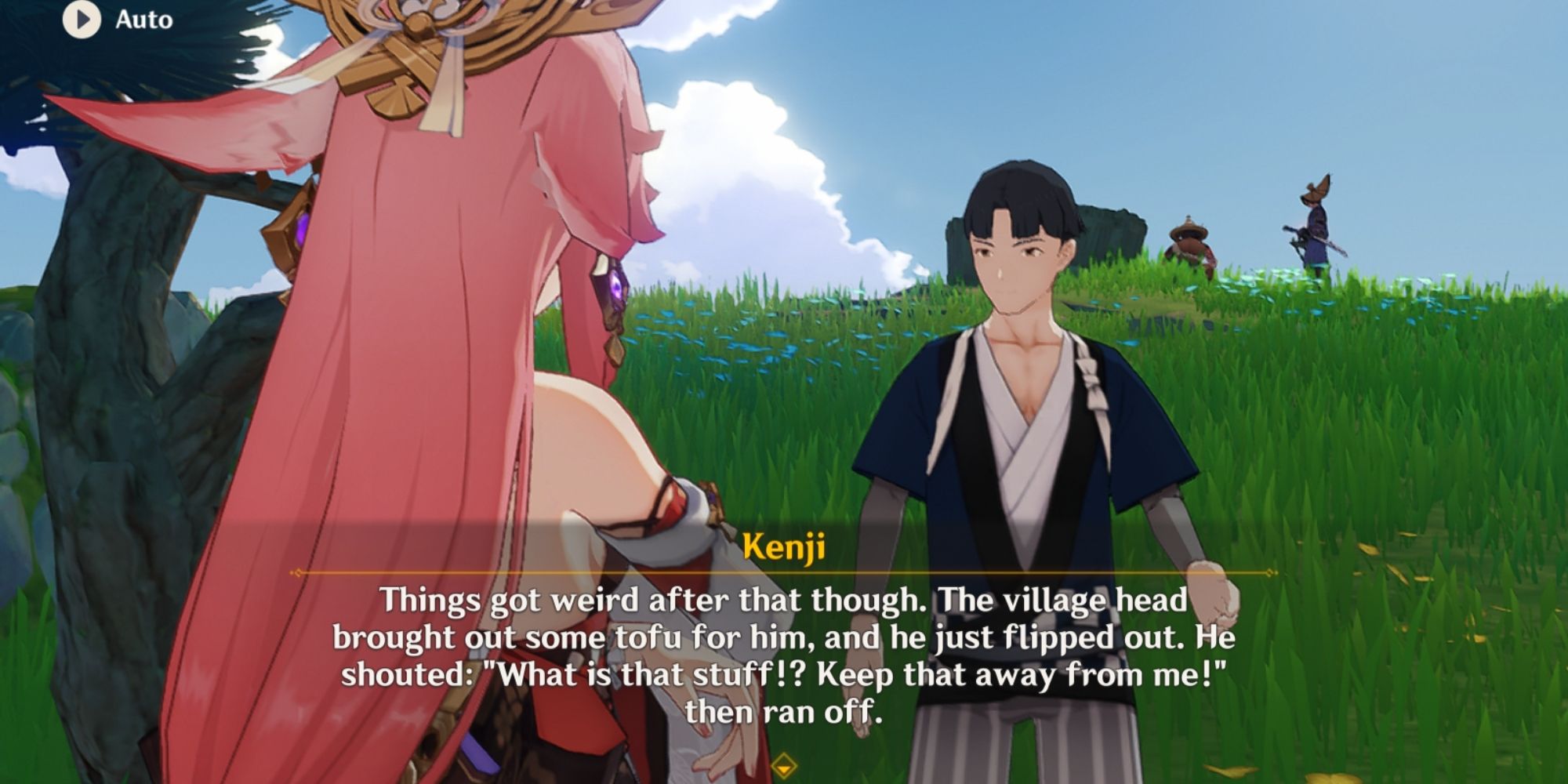 Kenji talking about the Katou brothers