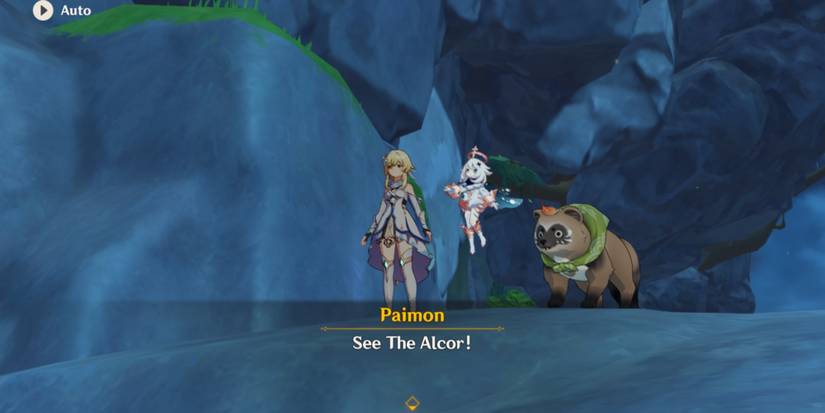 Genshin Impact Kichiboushi in Guyun Stone Forest