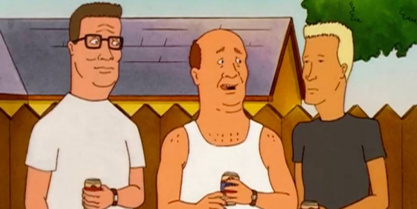 A scene featuring characters from King of the Hill