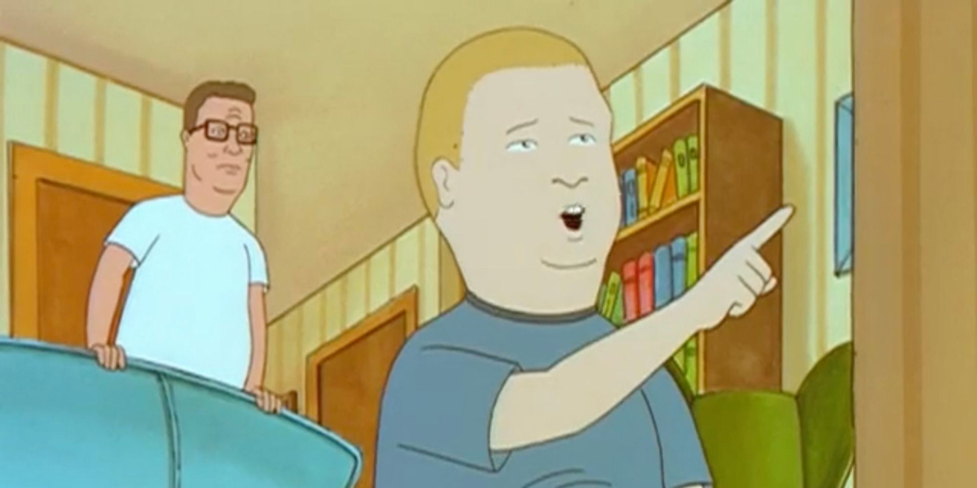 Hank and Bobby from King of the Hill