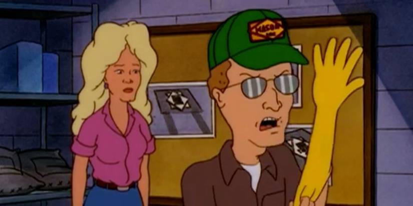 Nancy and Dale from King of the Hill