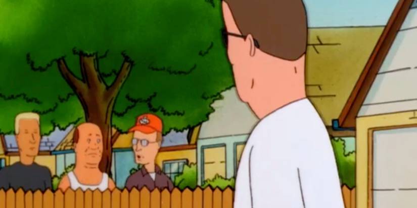 A scene featuring characters from King of the Hill