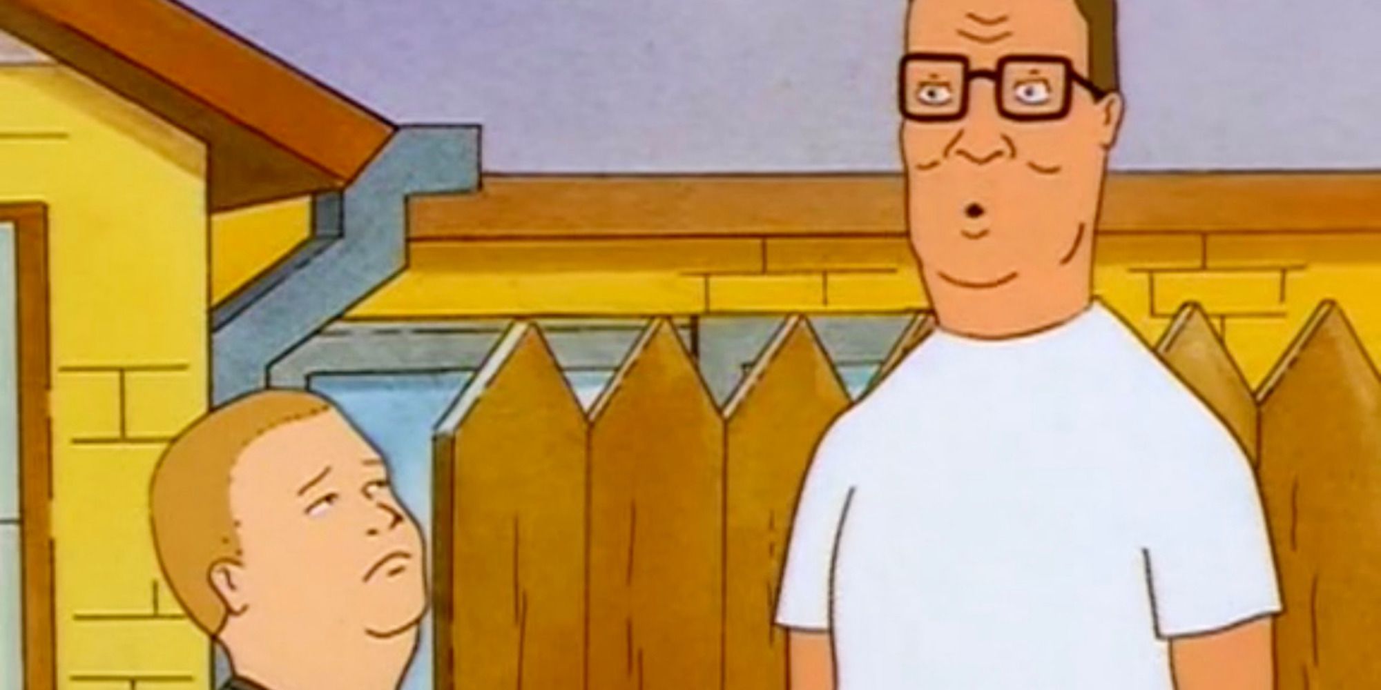 Bobby and Hank from King of the Hill