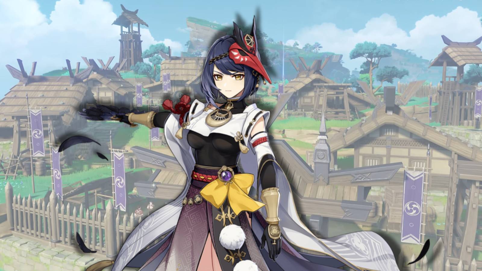 Kujou Sara Genshin Impact