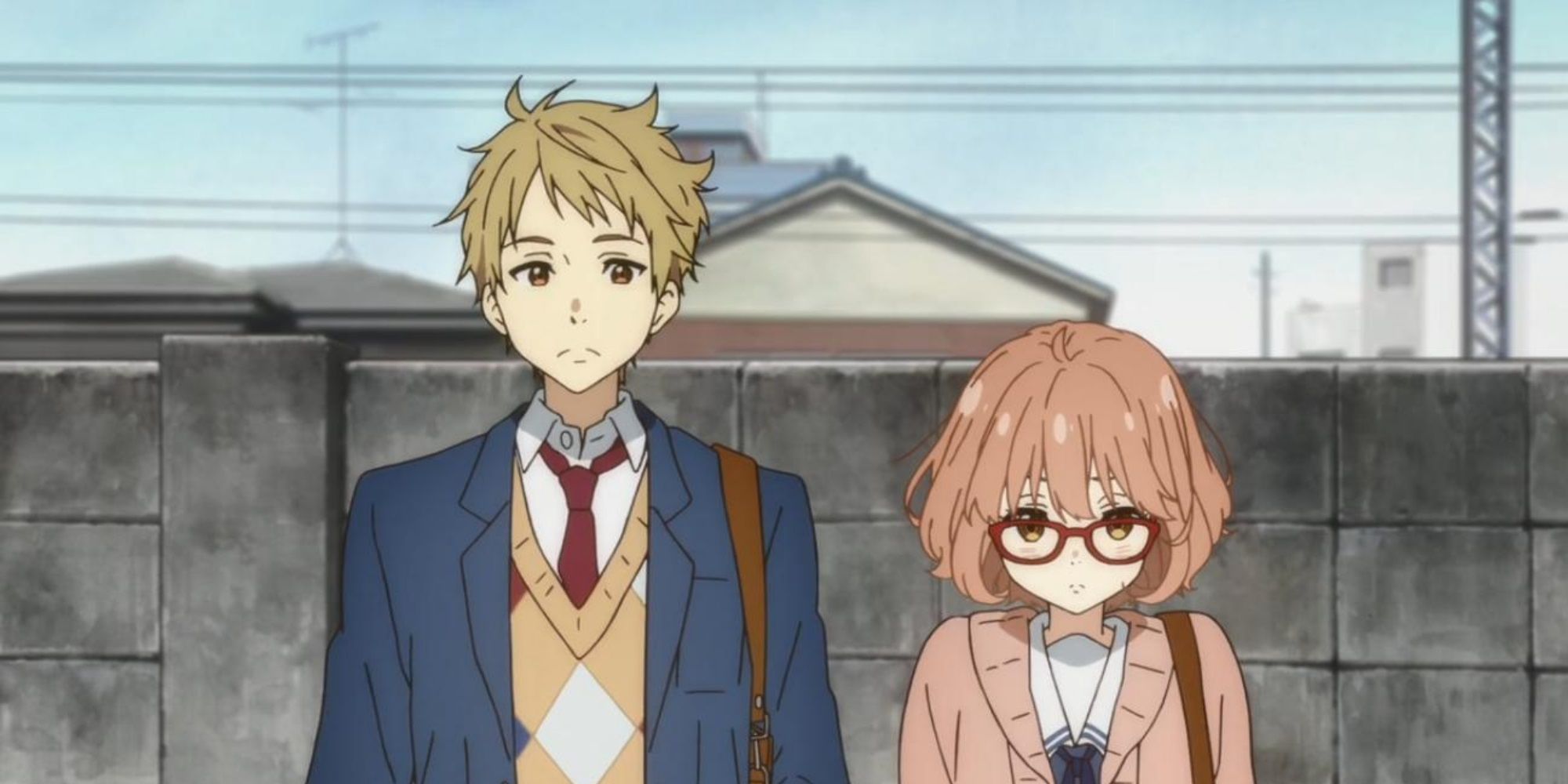 Kyoukai no Kanata - The main character and the half youmu.