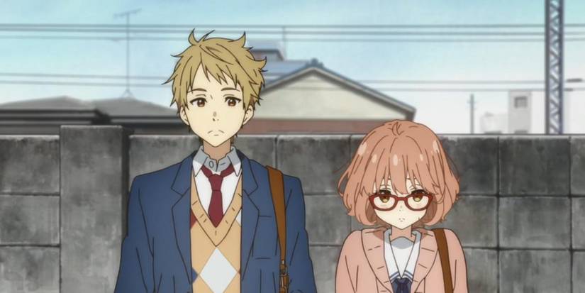 Kyoukai no Kanata - The main character and the half youmu.