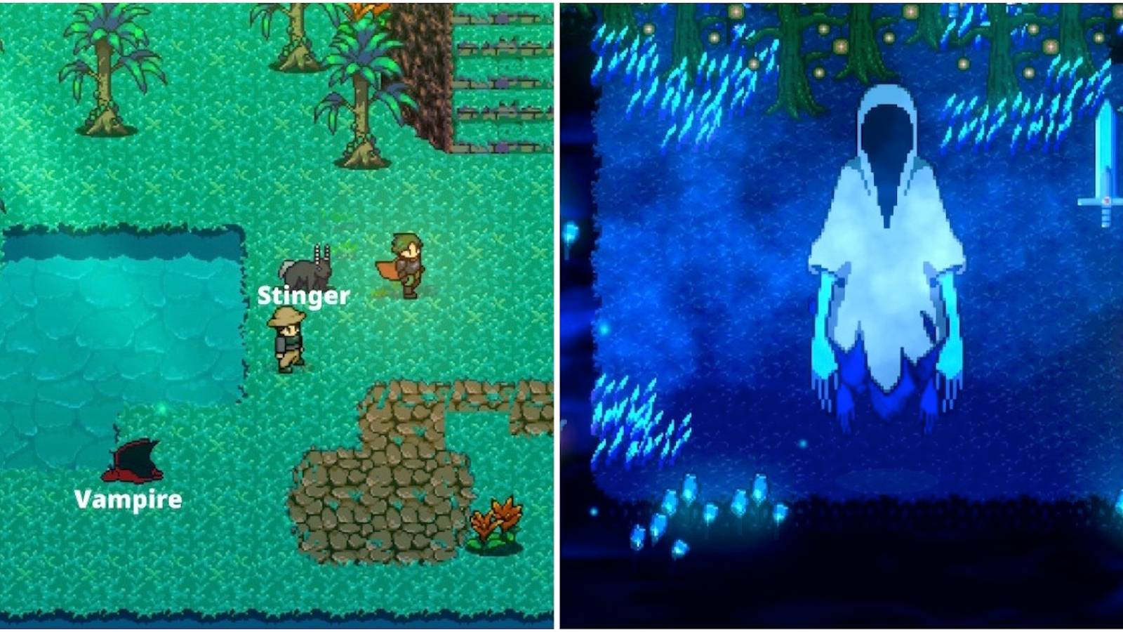 The monster island and fighting a boss in Labyrinth Legend