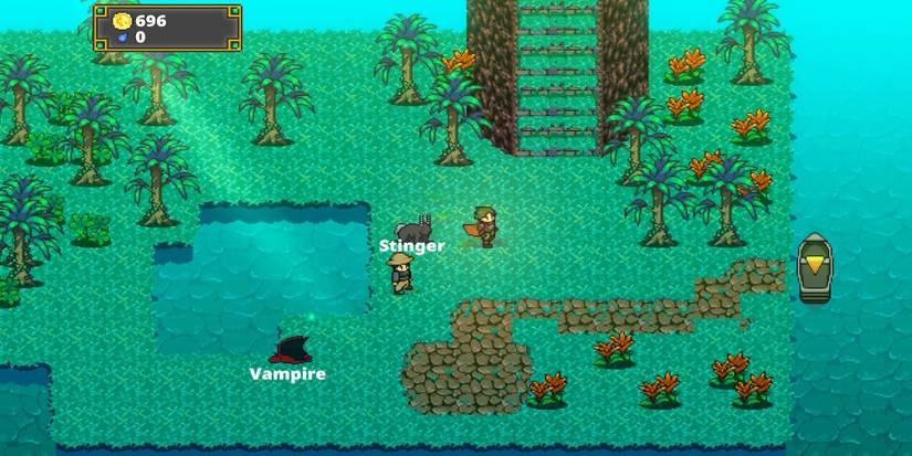 The monster island from Labyrinth Legend