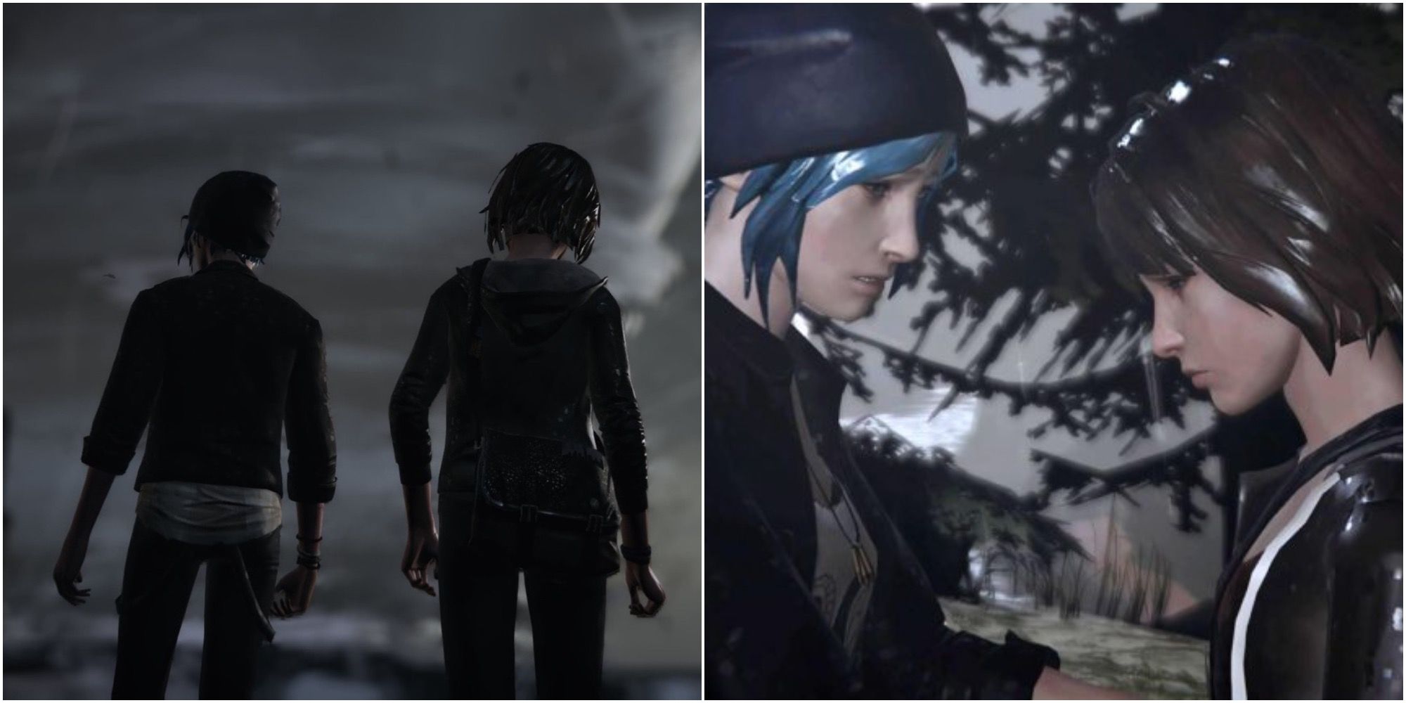 Life Is Strange Max And Chloe Tornado And Rain