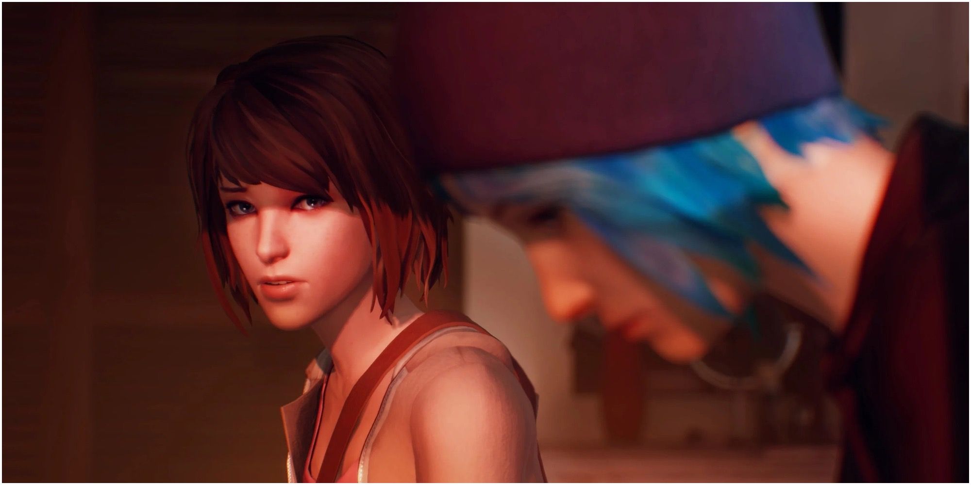 Life Is Strange Picture Of Max And Chloe On A Bed Sitting