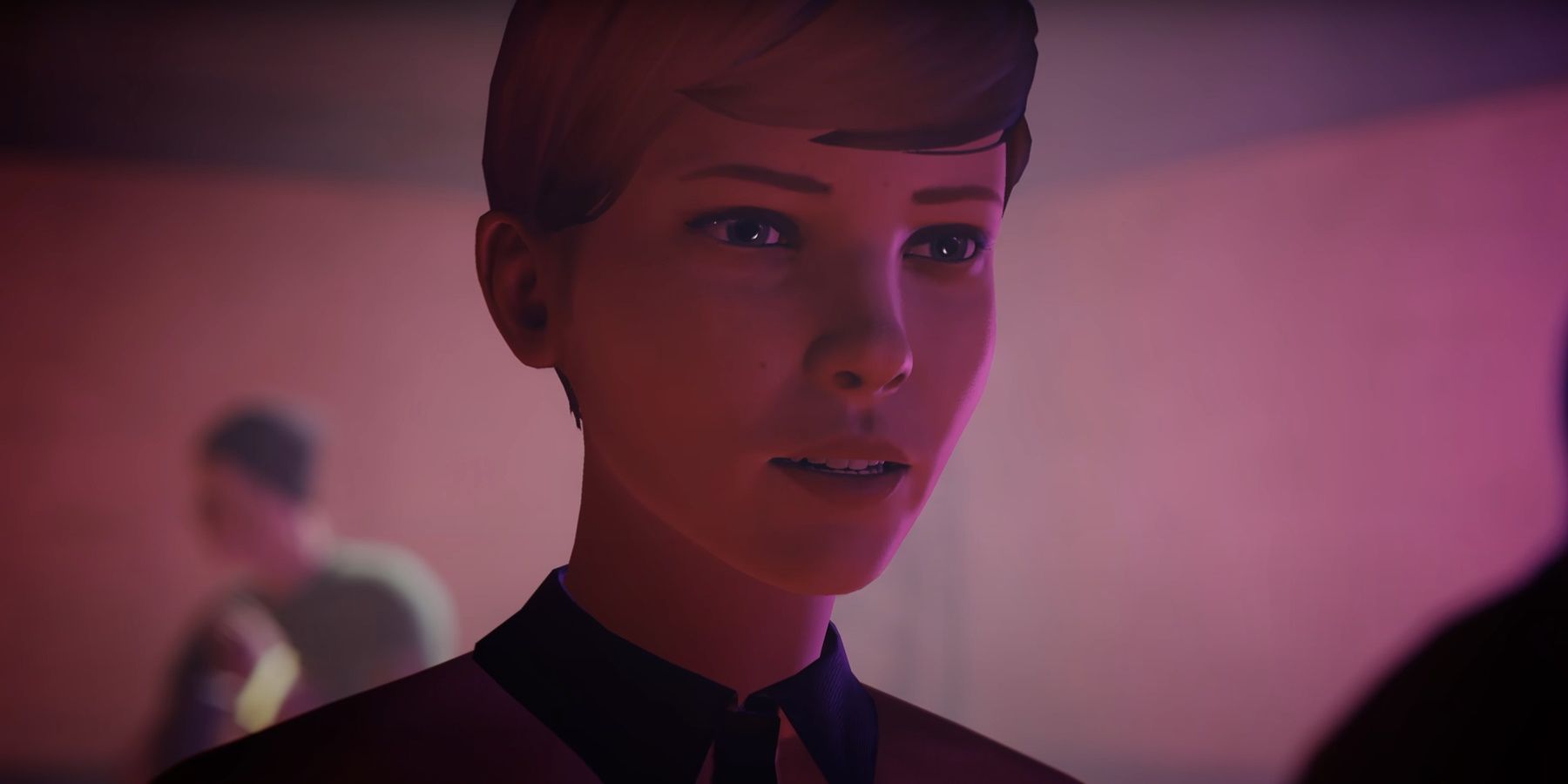 Victoria in the VIP section of the Vortex Club party during episode 4 of Life is Strange Remastered