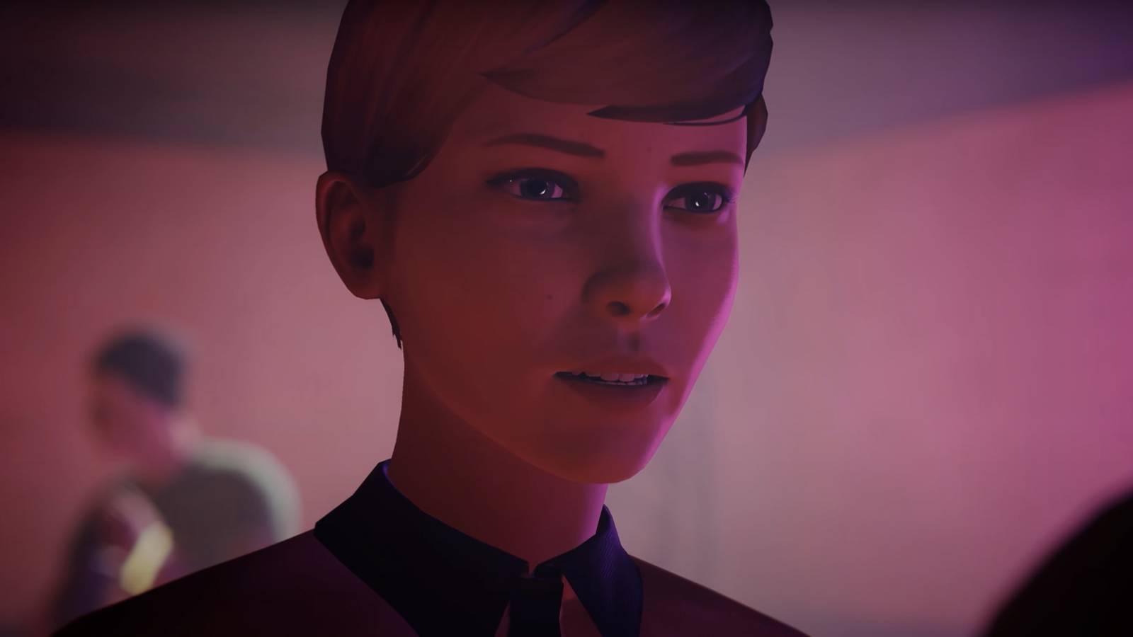 Victoria in the VIP section of the Vortex Club party during episode 4 of Life is Strange Remastered