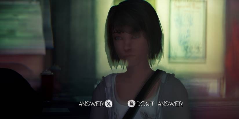 Max deciding to answer kate in the diner or ignore her in episode 2 of Life is Strange