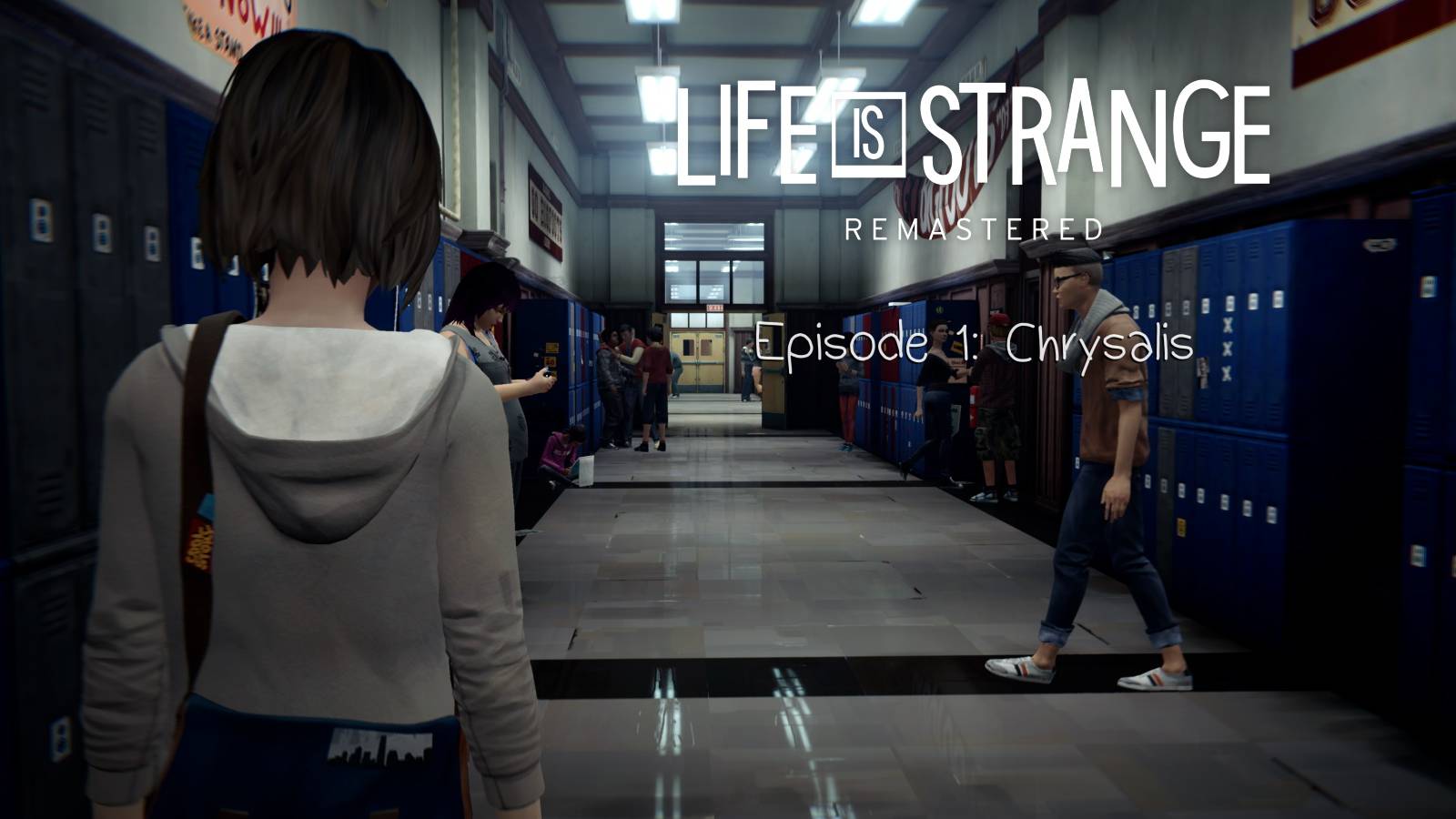 Life is Strange Episode 1 Chrysalis opening title card at Blackwell Academy