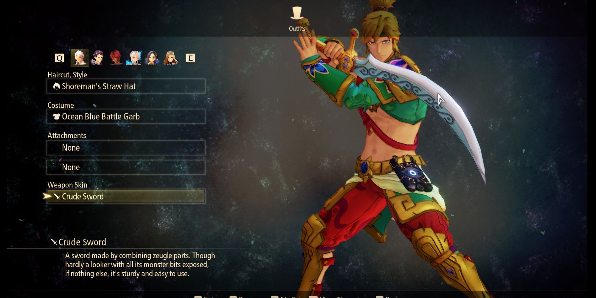 Link costume mod Tales of Arise Cropped