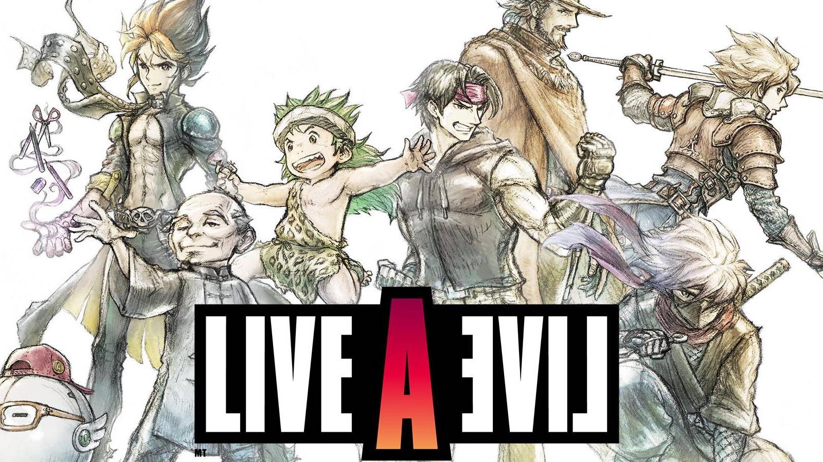 Live a Live remake poster