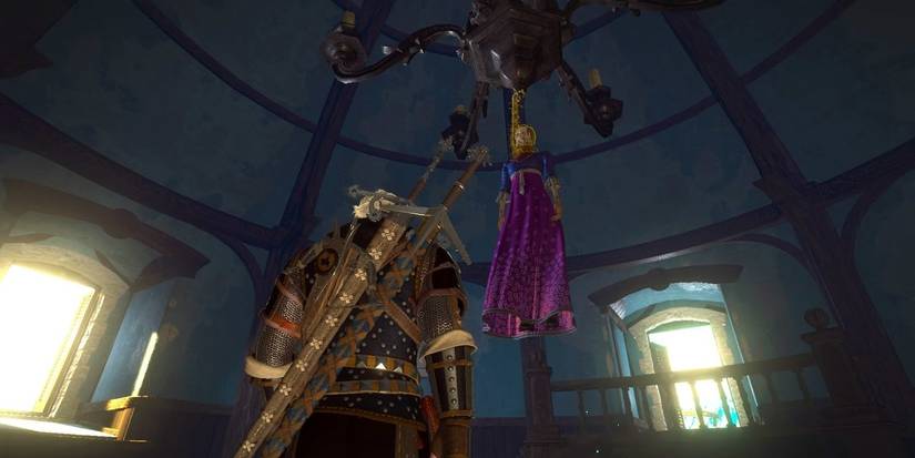 Longlocks and Geralt in The Witcher 3: Wild Hunt