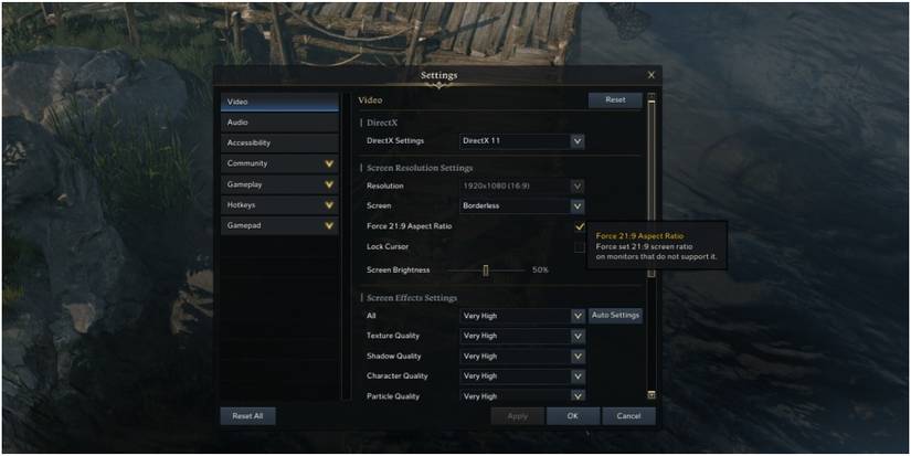 Lost Ark Forcing A 21 9 Aspect Ratio
