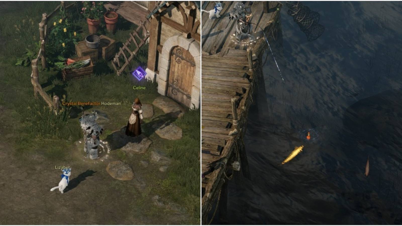Lost Ark How To Fish Collage Celine And Docks
