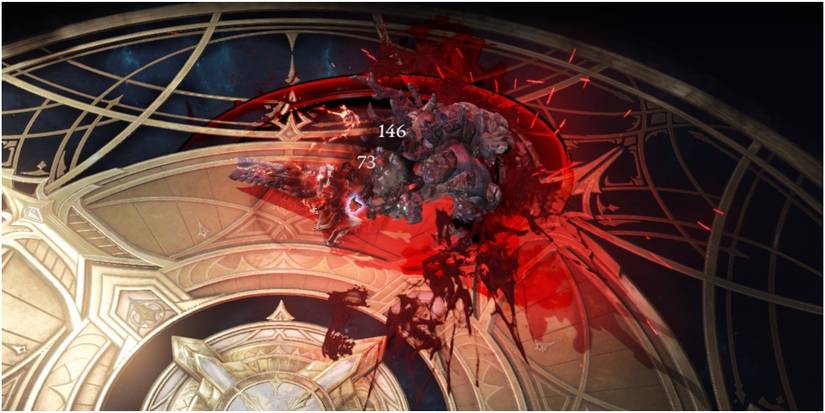 Lost Ark Using The Burst Status Fury Against A Boss