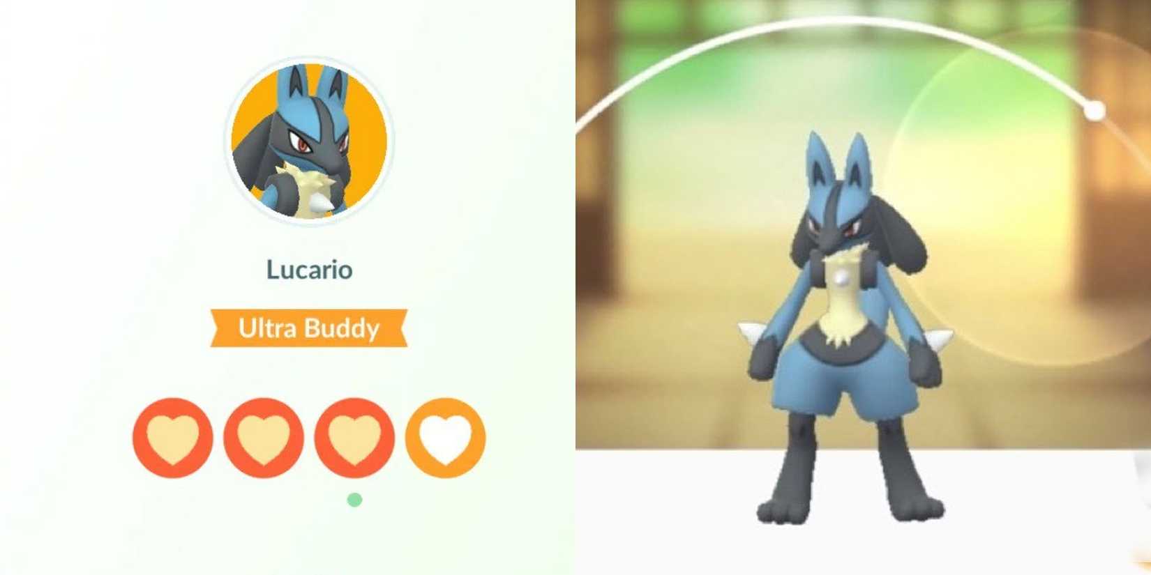 Lucario as an Ultra Buddy