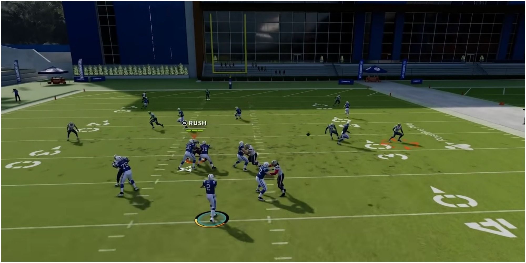 Madden NFL 22 Underneath Coverage Against A Short Pass