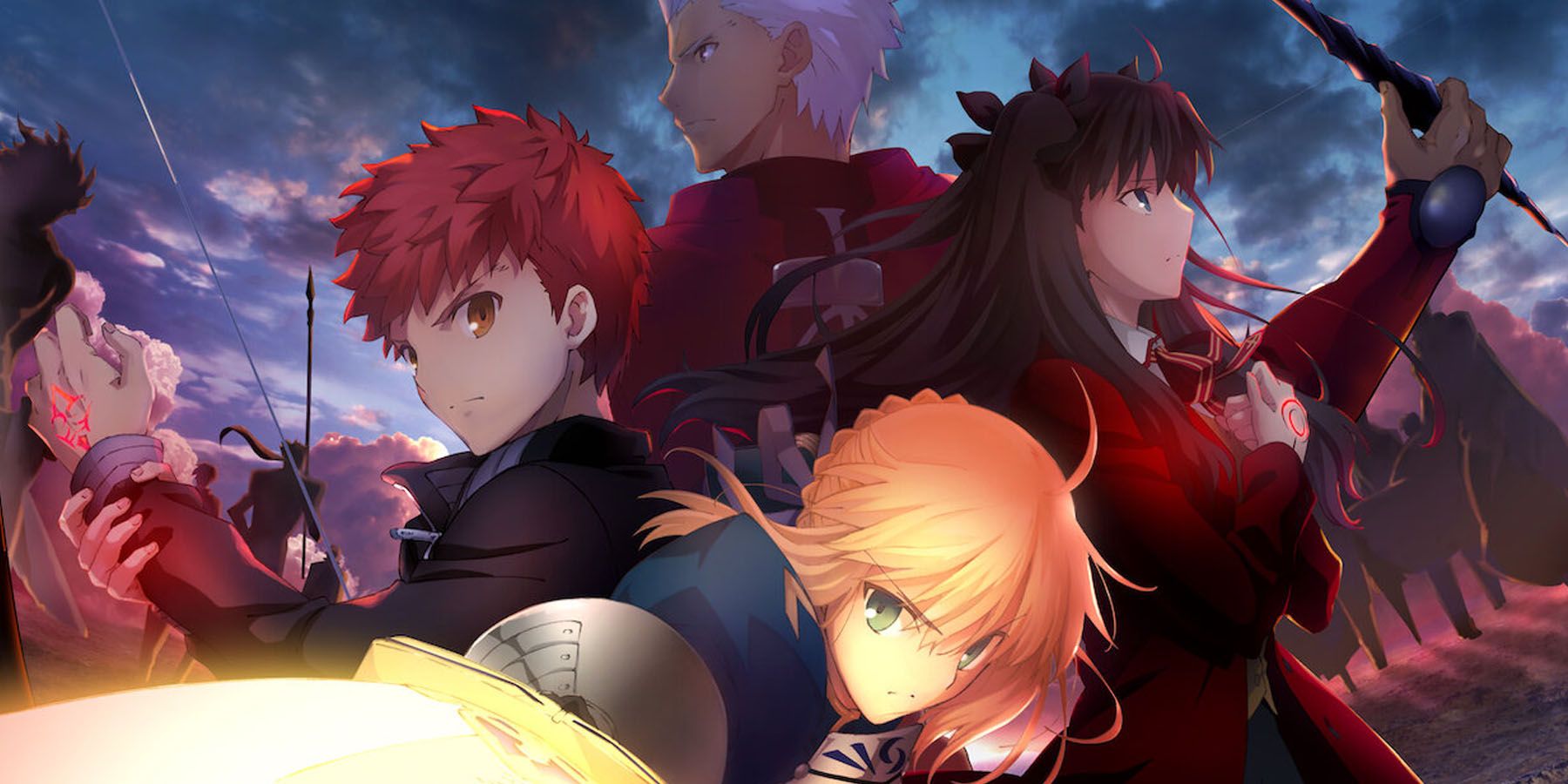 Main characters of Fate Stay Night