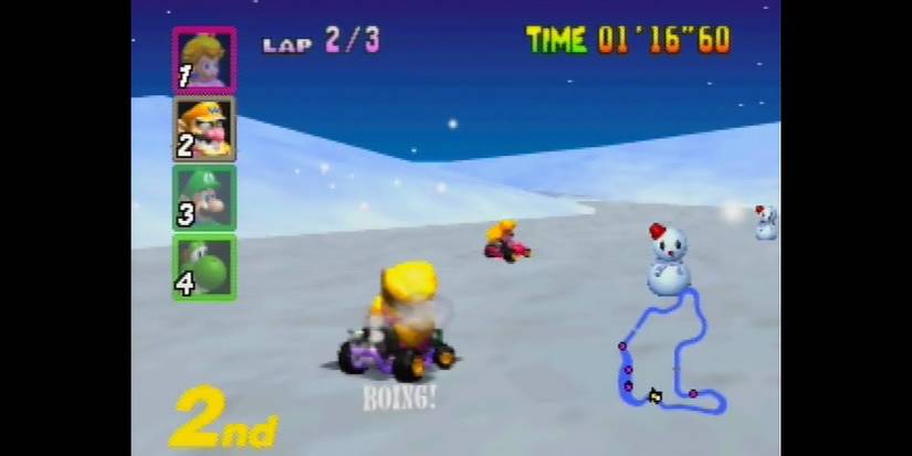Mario Kart Frappe Snowland