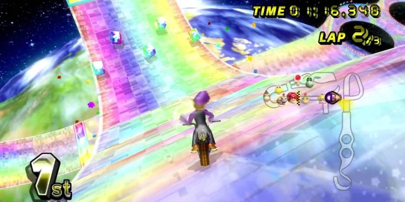 Mario Kart Wii Rainbow Road