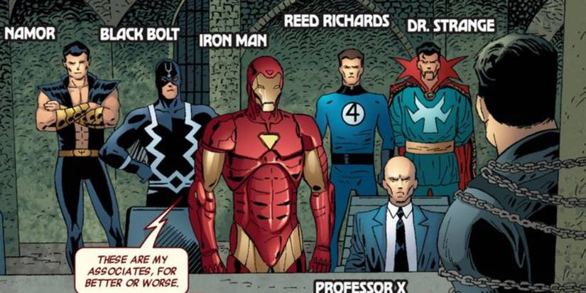Members of the Illuminati in Marvel comics