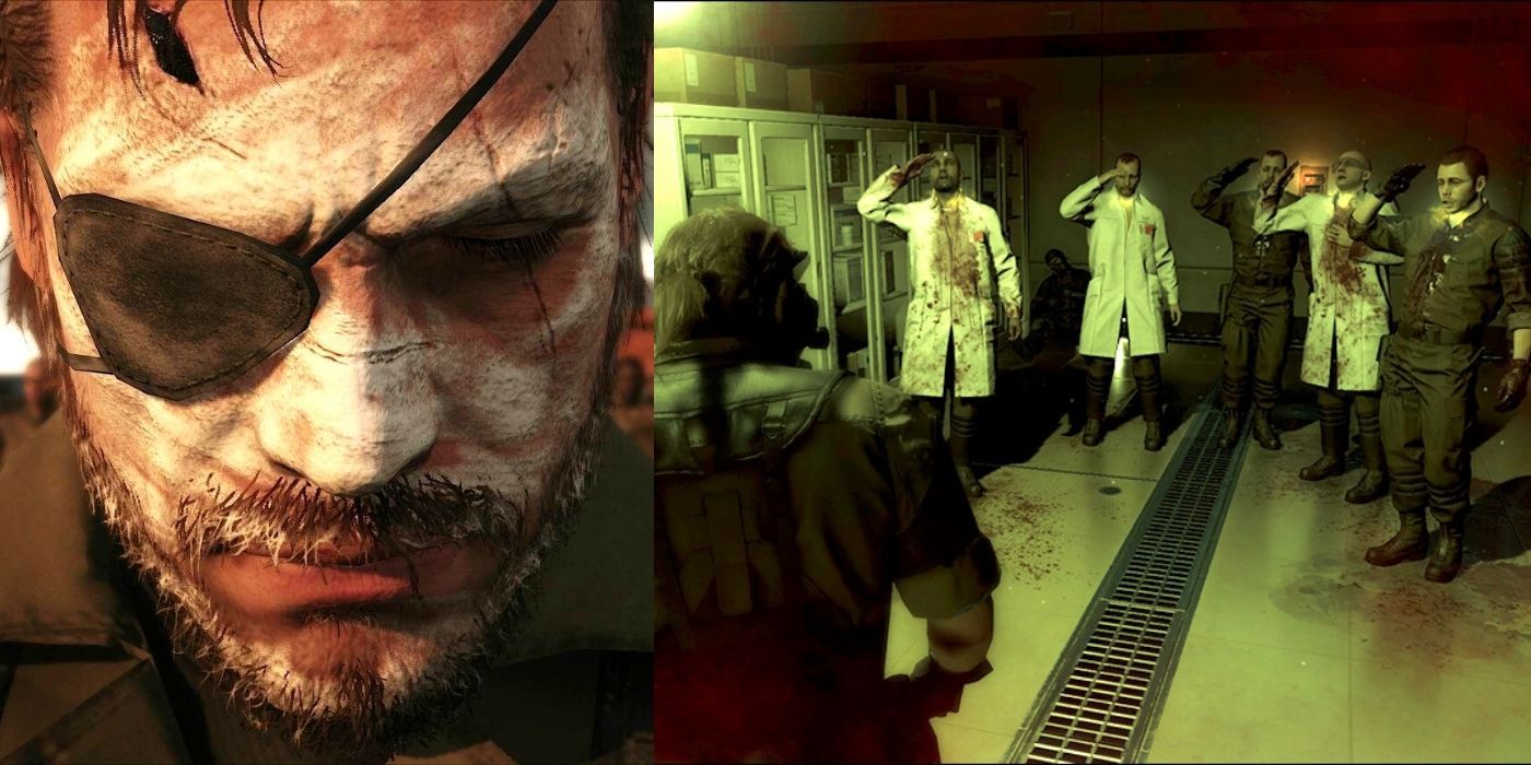 Metal Gear Solid 5 Venom Snake And Infected Soldiers