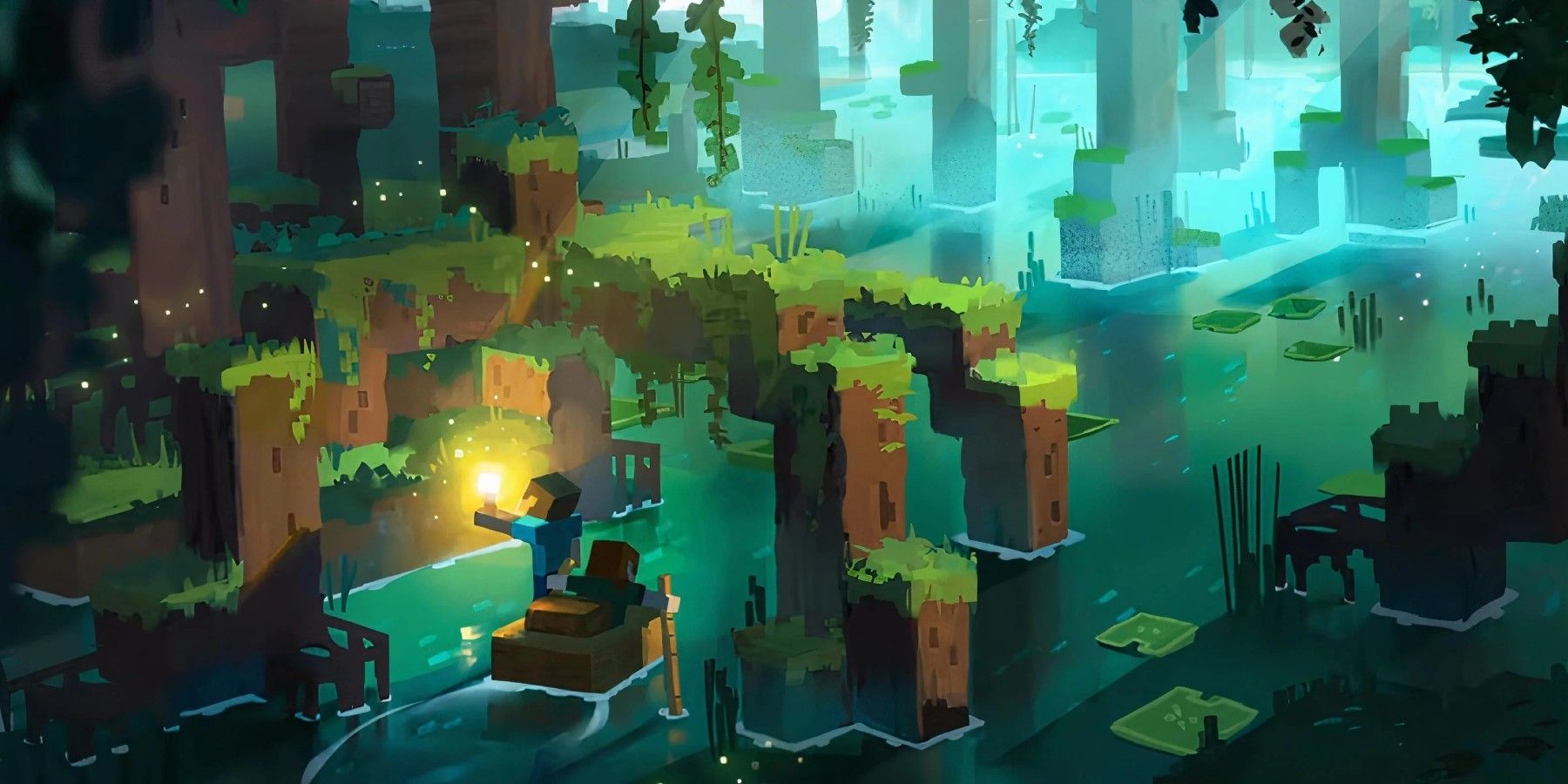 Фанат Minecraft создал потрясающие арты на основе Warden из игры