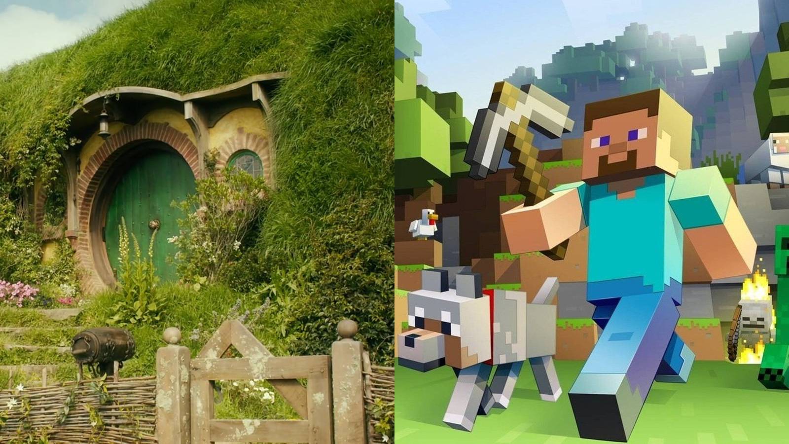 Minecraft Player Recreates Bag End From Lord of the Rings