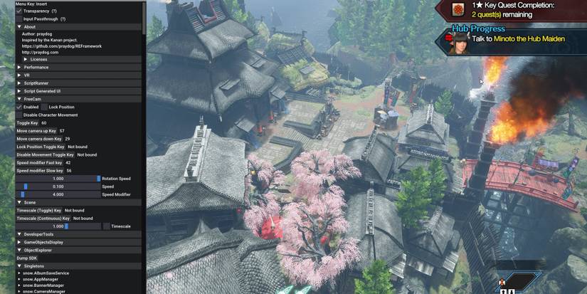 Monster Hunter Rise Reframework mod banner image Cropped