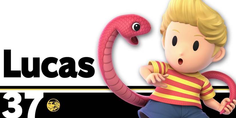 Mother 3 Lucas SSBU character card