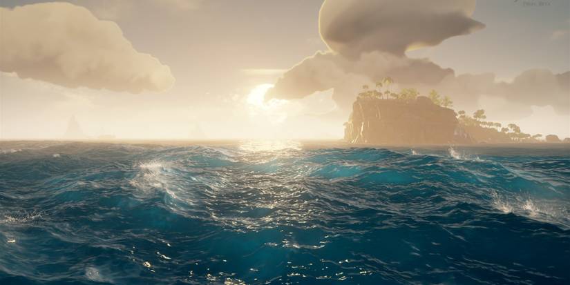 Ocean in sea of thieves