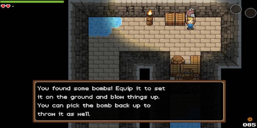 Getting bombs in Ocean’s Heart