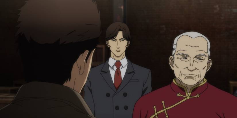 Master Chen and Guizhang in Shenmue anime