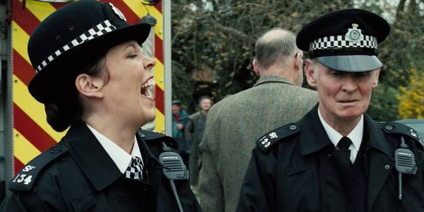 Olivia Colman in Hot Fuzz