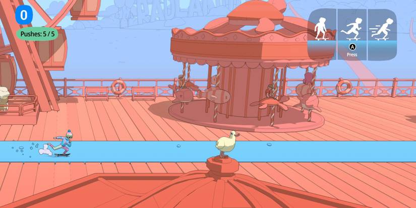 Pushing Tutorial in OlliOlli World