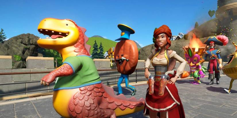 One of many Staff in Planet Coaster