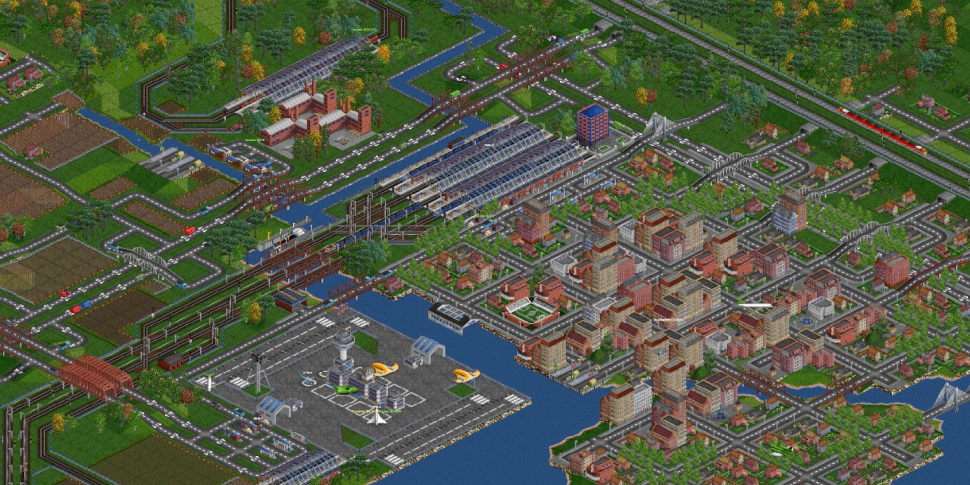 OpenTTD GAMEPLAY image