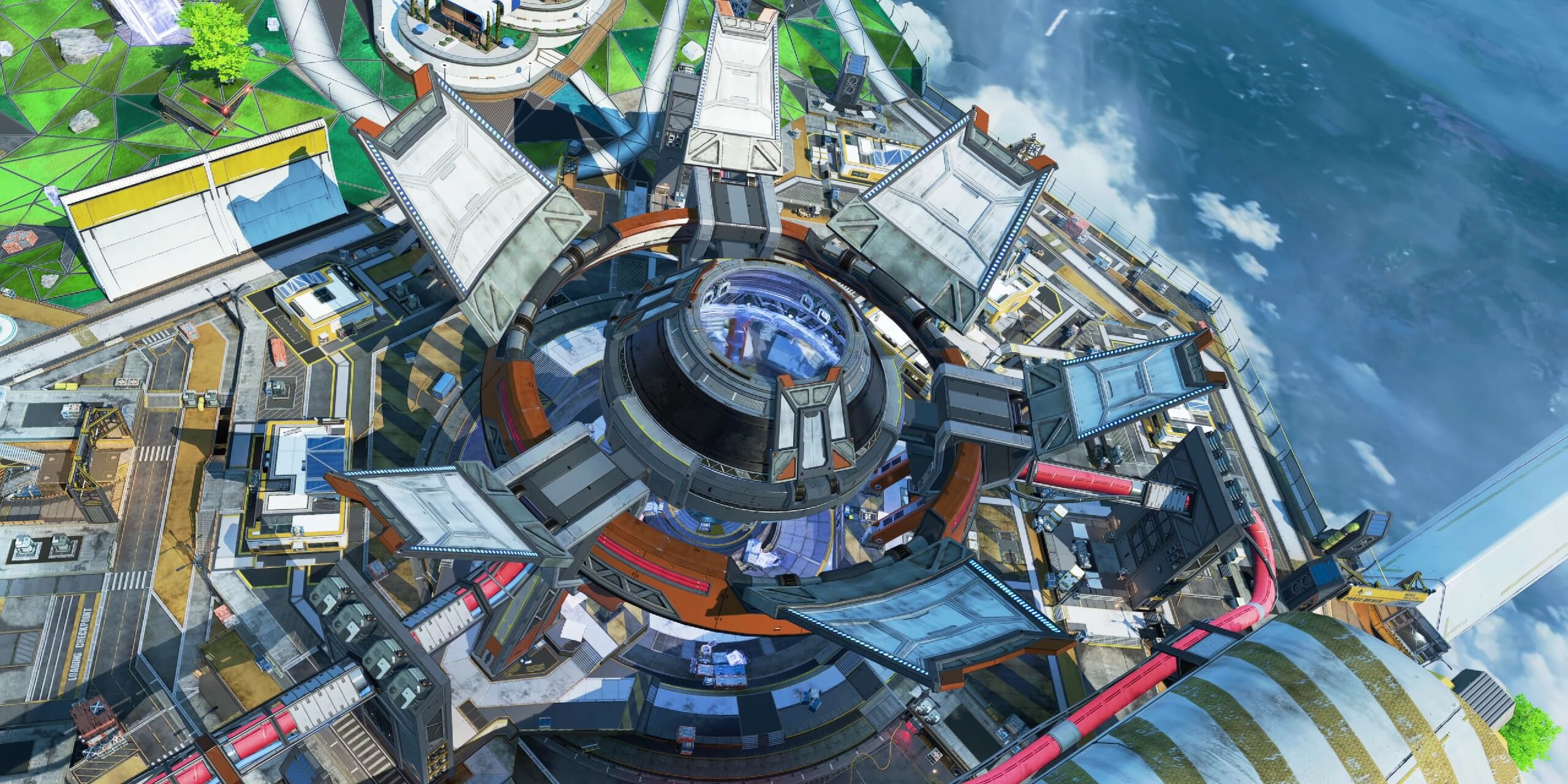 Phase Driver, a new POI on the Apex Legends map Olympus in Season 12 Defiance