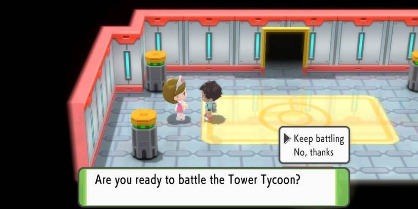 Pokemon BDSP Battle Tower Battle Room