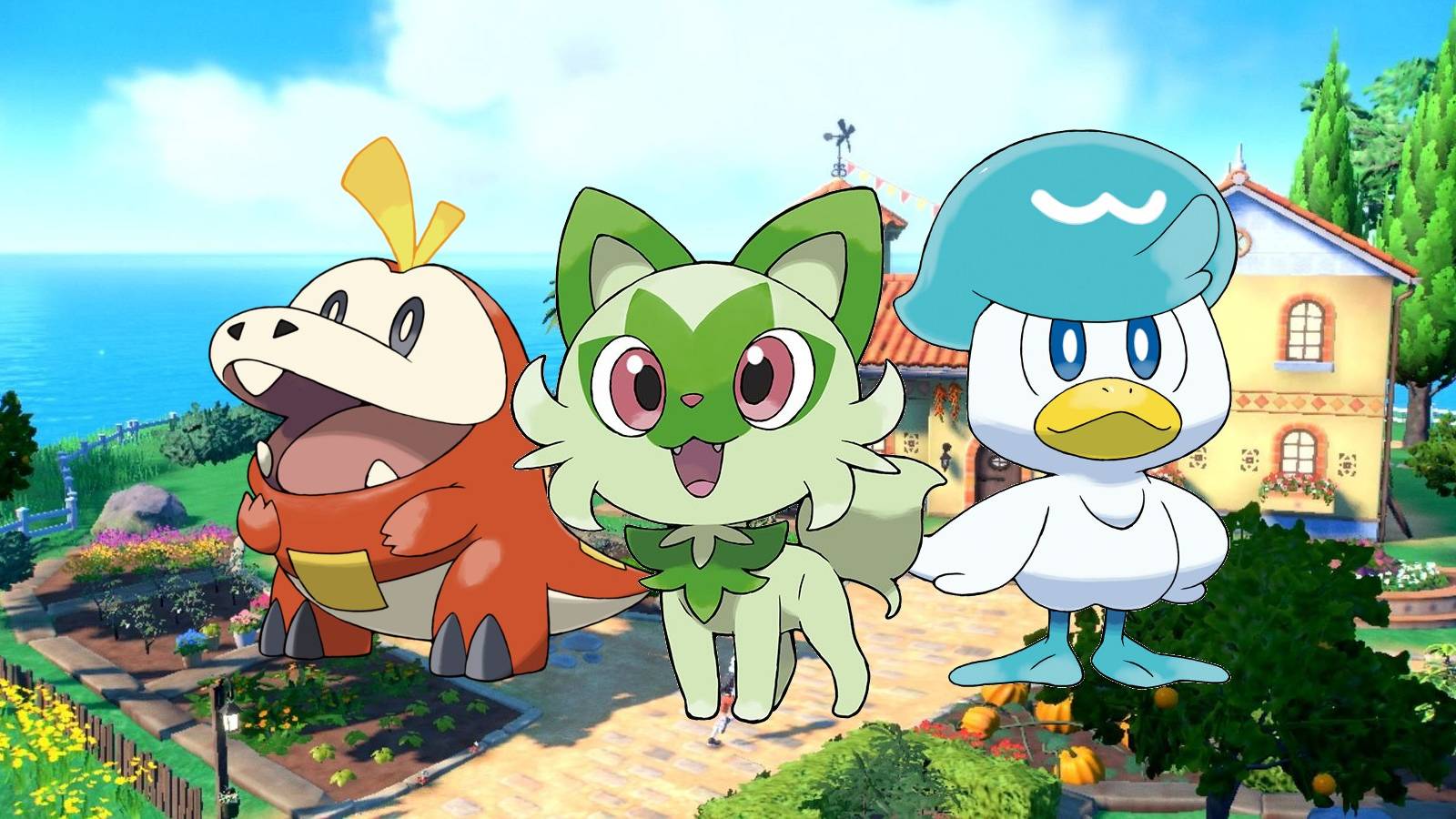 Pokemon Scarlet and Violet's Starters